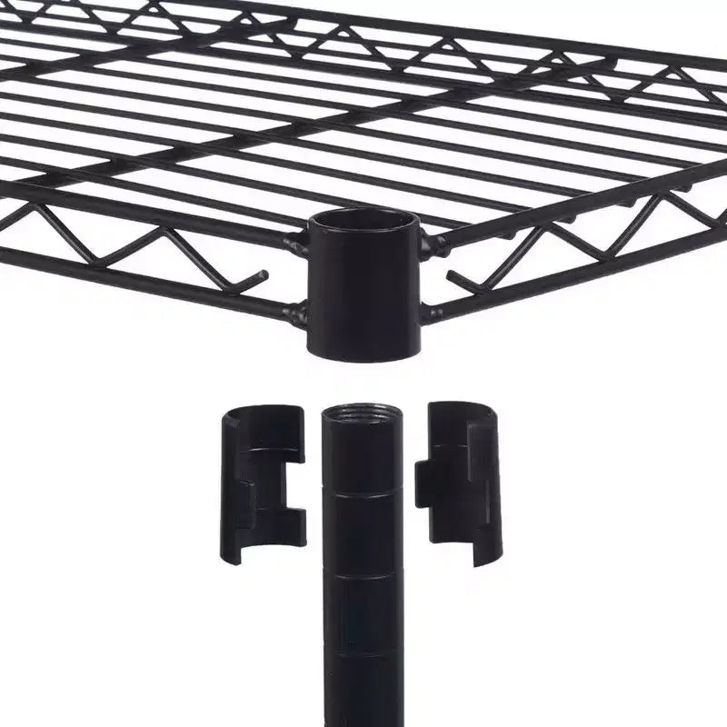Scaffale in metallo 35,43 pollici l.