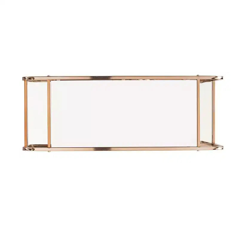 Carrello Bar Specchiato Art Déco - Oro
