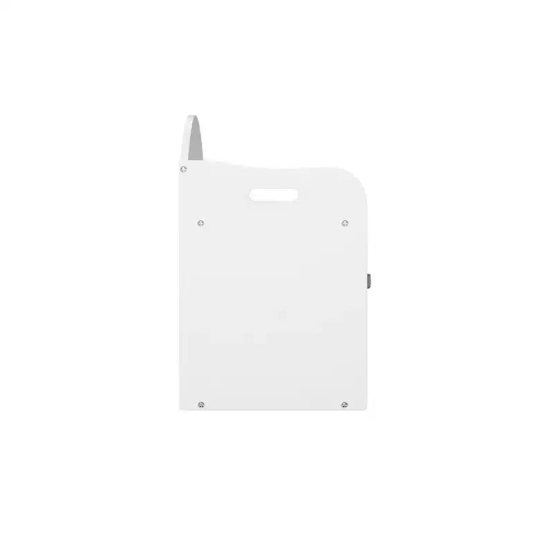 Cassapanca/Panca Portagiochi in Legno per Bambini con Cassetti in Tessuto Pieghevoli, Mobile Contenitore Organizer per Giocattoli - Bianco
