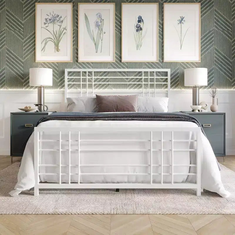 Letto in metallo