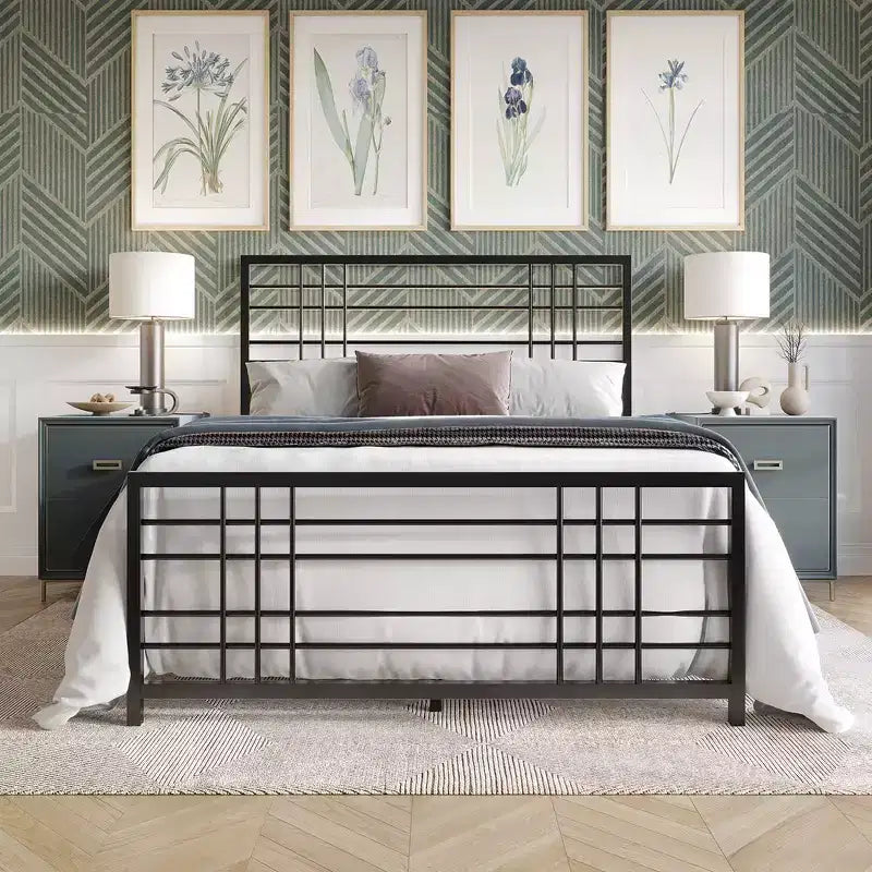 Letto in metallo