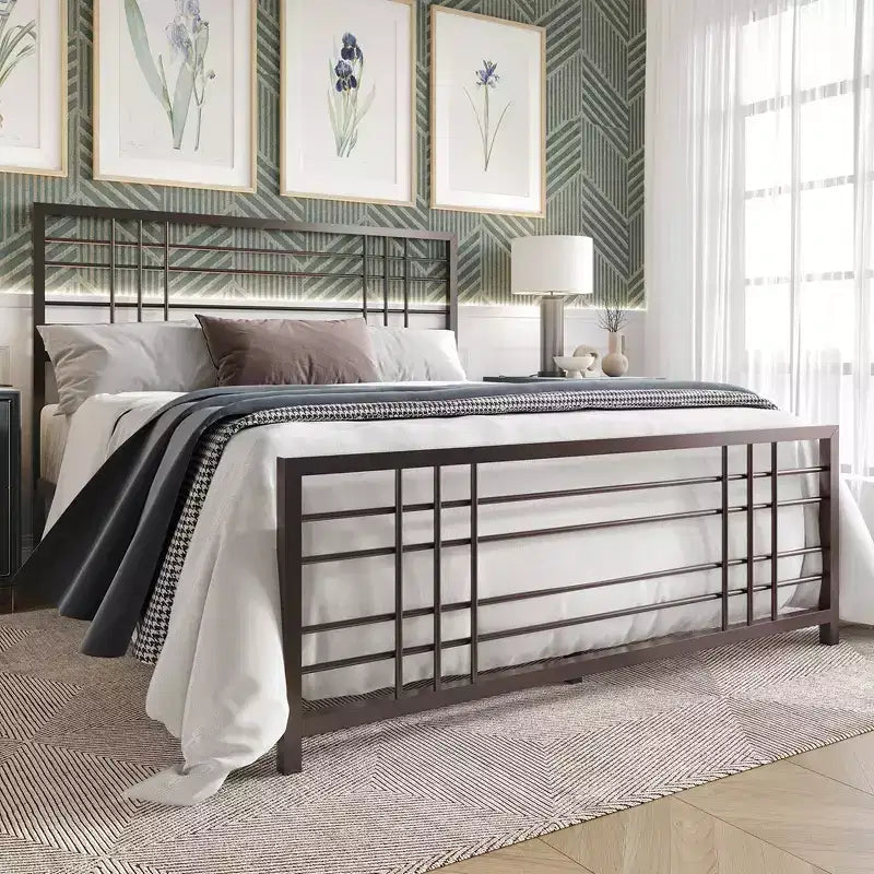 Letto in metallo