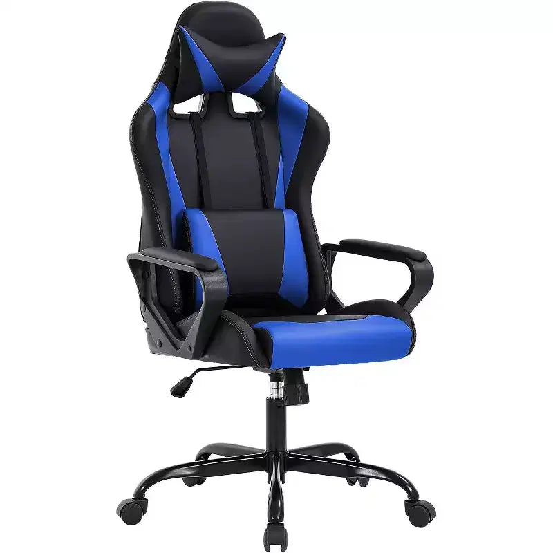Sedia da Ufficio Sedia da Gaming Sedia da Scrivania Sedia Direzionale con Supporto Lombare Sgabello Regolabile Sedia da Computer Girevole con Ruote