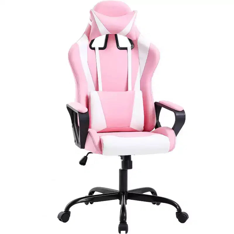 Sedia da Ufficio Sedia da Gaming Sedia da Scrivania Sedia Direzionale con Supporto Lombare Sgabello Regolabile Sedia da Computer Girevole con Ruote