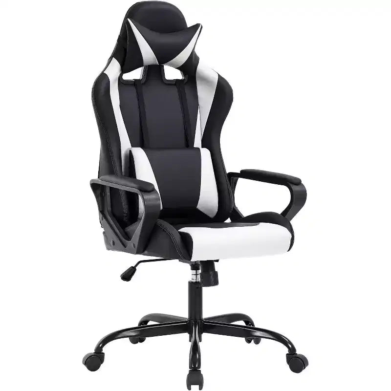 Sedia da Ufficio Sedia da Gaming Sedia da Scrivania Sedia Direzionale con Supporto Lombare Sgabello Regolabile Sedia da Computer Girevole con Ruote